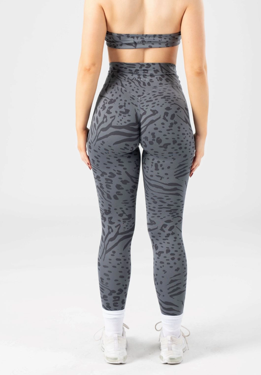 Reluna Original Sculptseam? Legging Grey Tiger Comfort Fit Stretch Ultra Light Weekend Trip