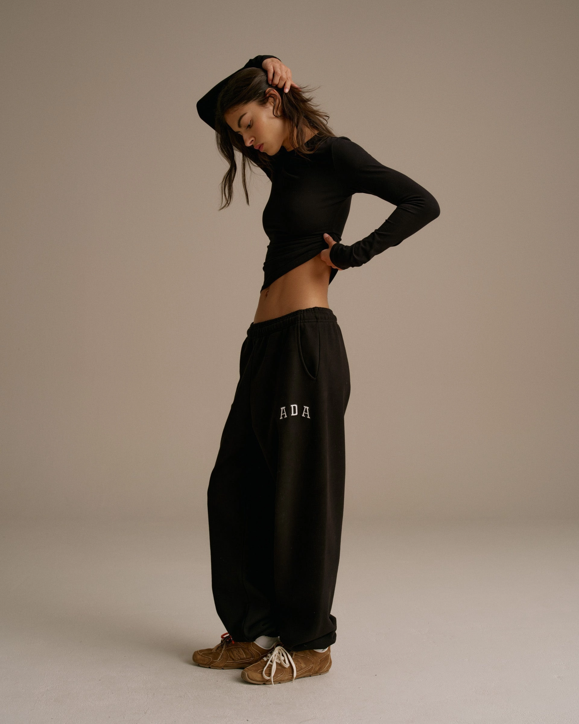 ADA Sweatpants - Black Anti Snag Fabric