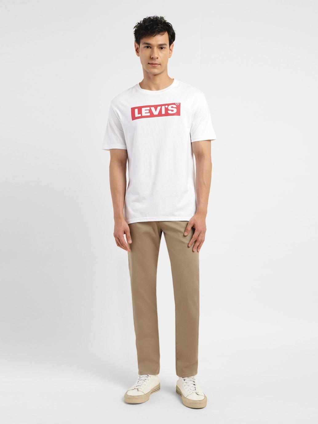 Layering Essential Eco Friendly Dyeing Men's 511 Brown Slim Fit Chinos