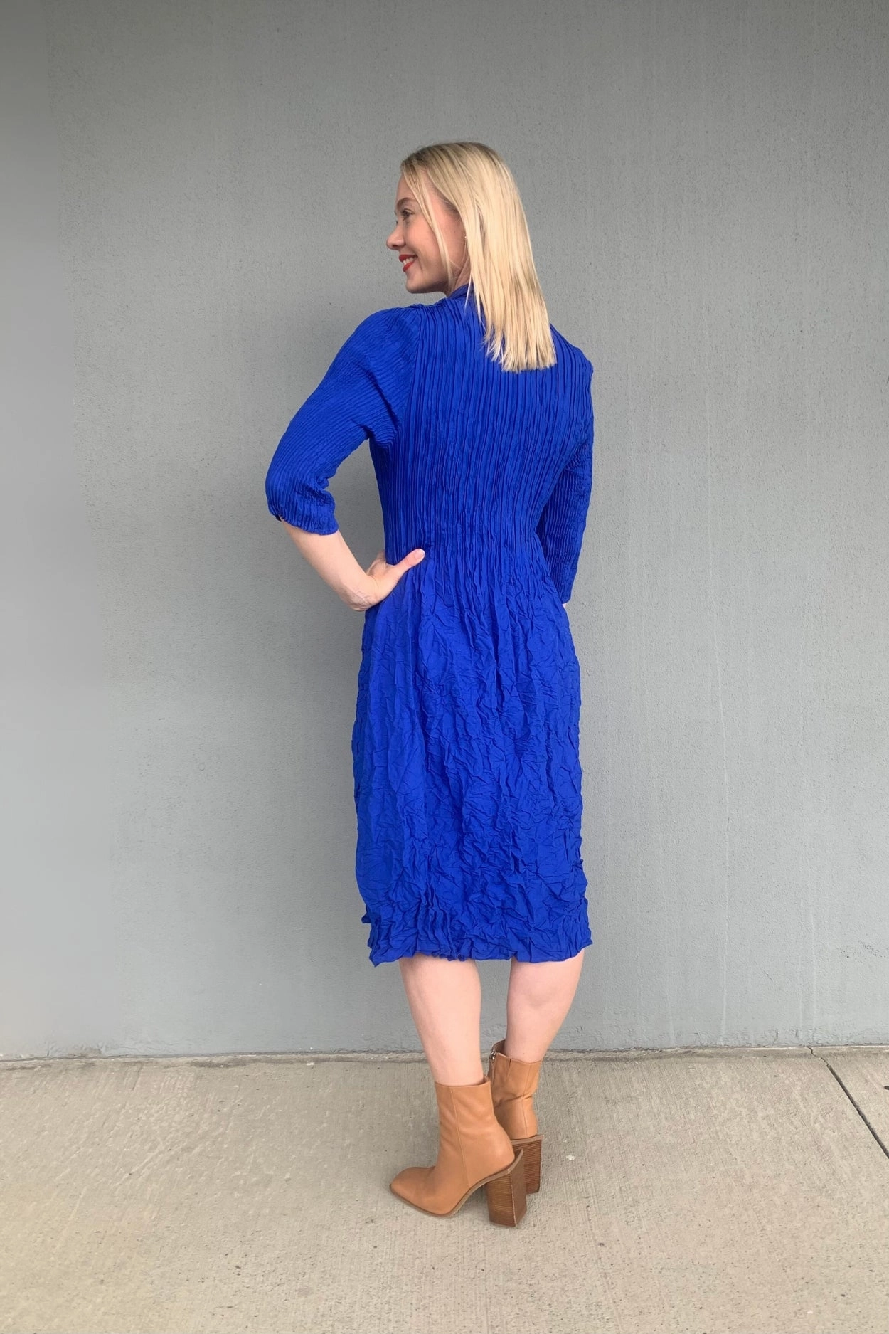 Alquema - ACC308 Nehru Coat Dress Versatile Layering Options Compression Panels