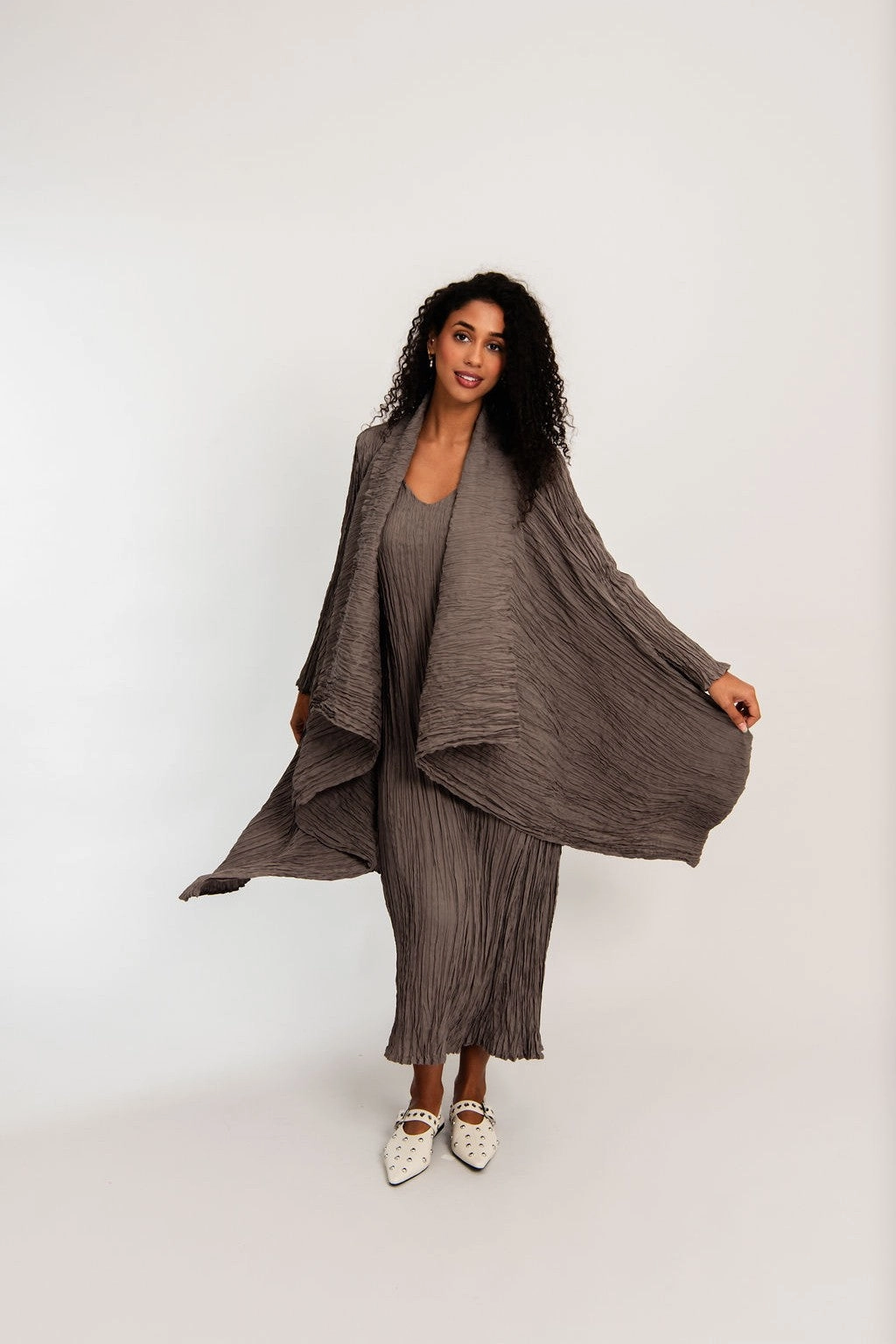 Non Restrictive Movement Cut OdorControlTreatment Alquema - Havana Coat