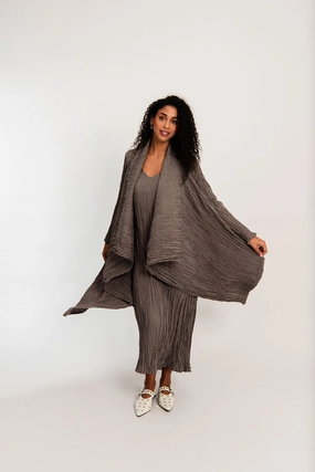 Non Restrictive Movement Cut OdorControlTreatment Alquema - Havana Coat