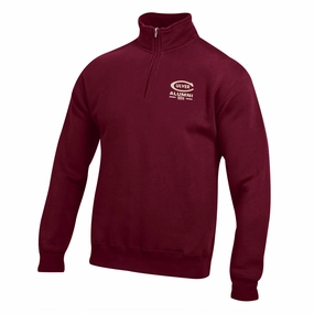 Timeless Wear Alumni Big Cotton 1/4 Zip - Maroon