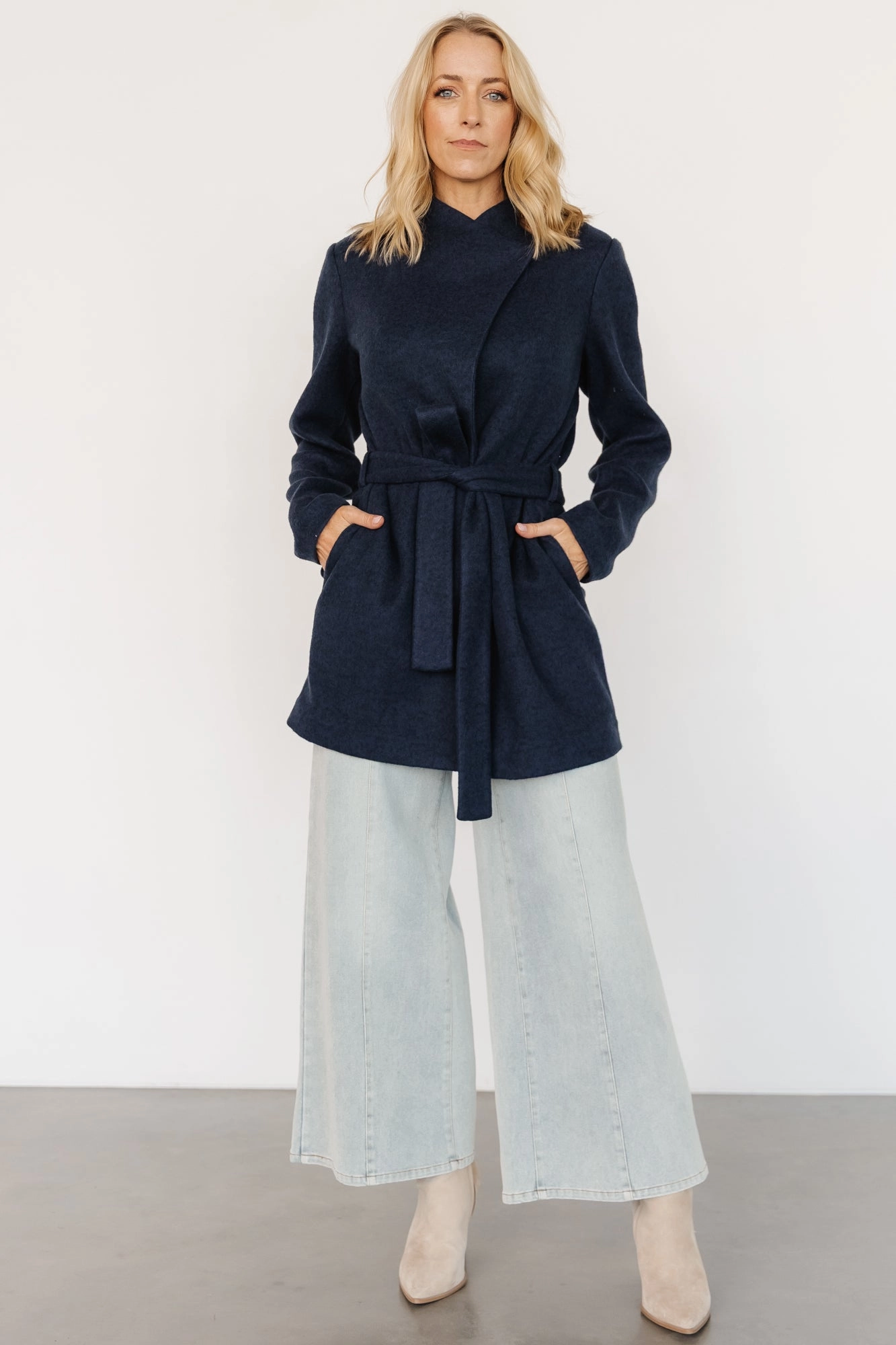 Sustainable Material WaterRepellentExterior Amsterdam Jacket | Navy