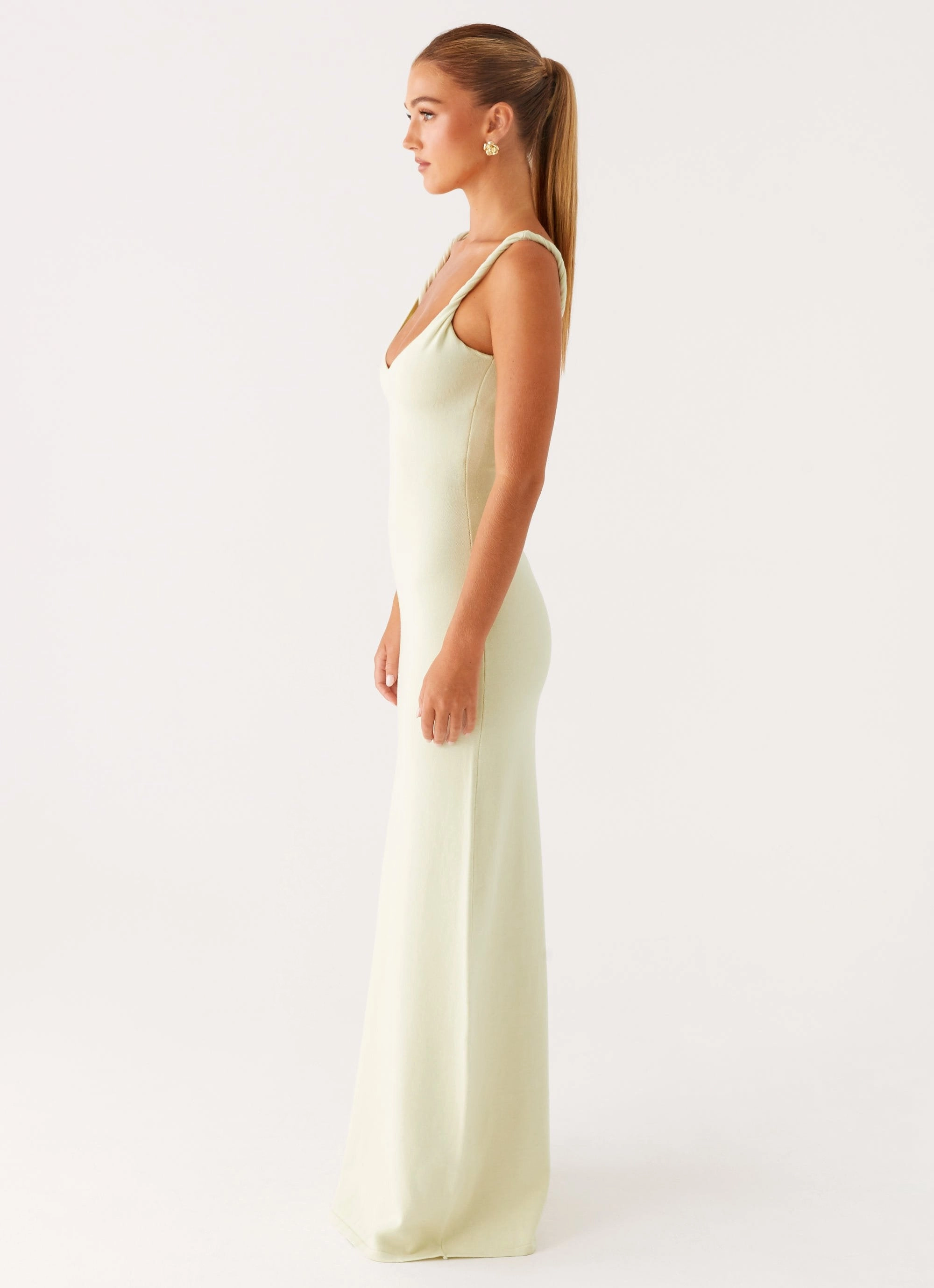 Cozy Design Anastasia Maxi Dress - Sage