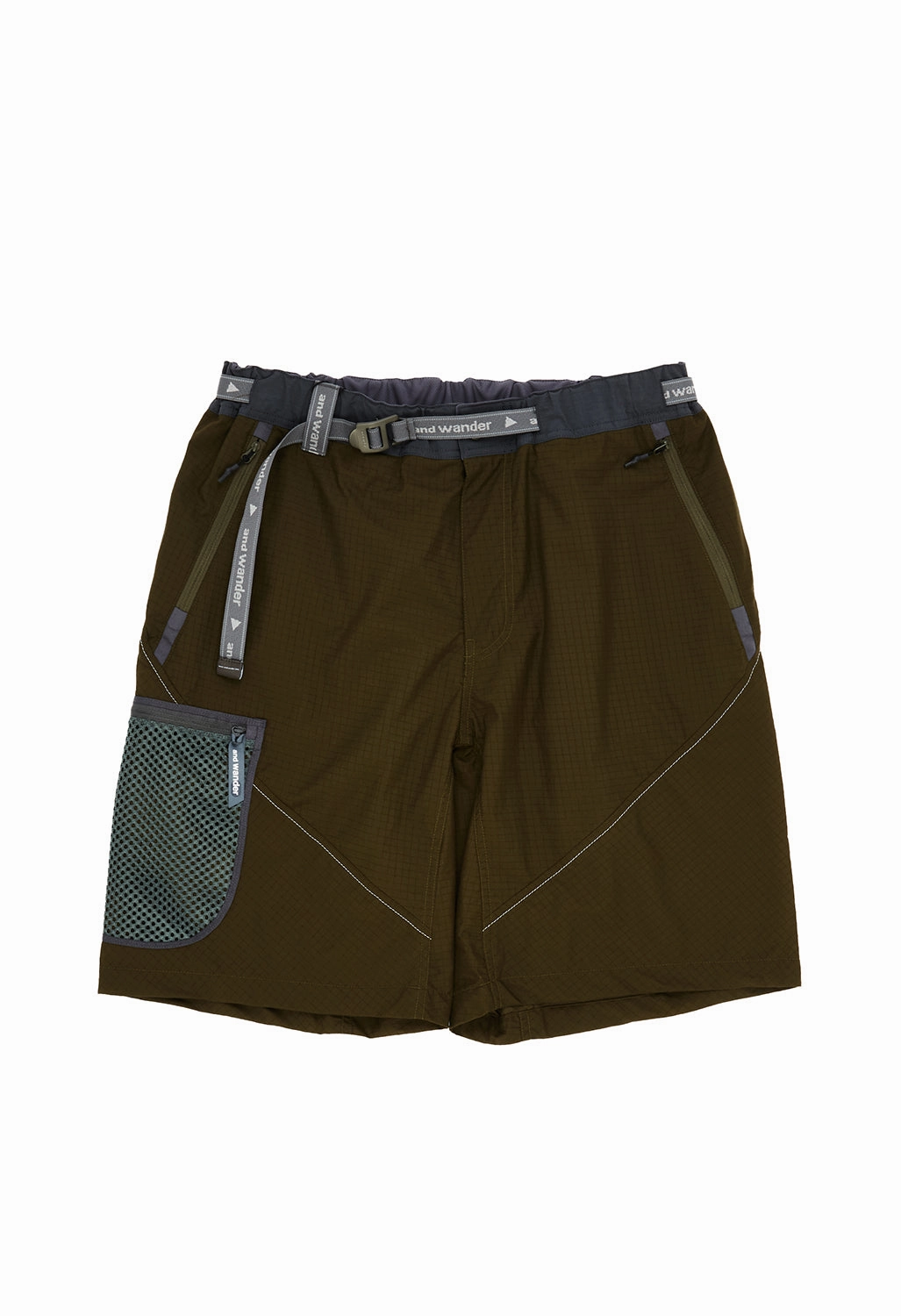 Performance Fit and wander Men's Breath Rip Short Pants - Khaki