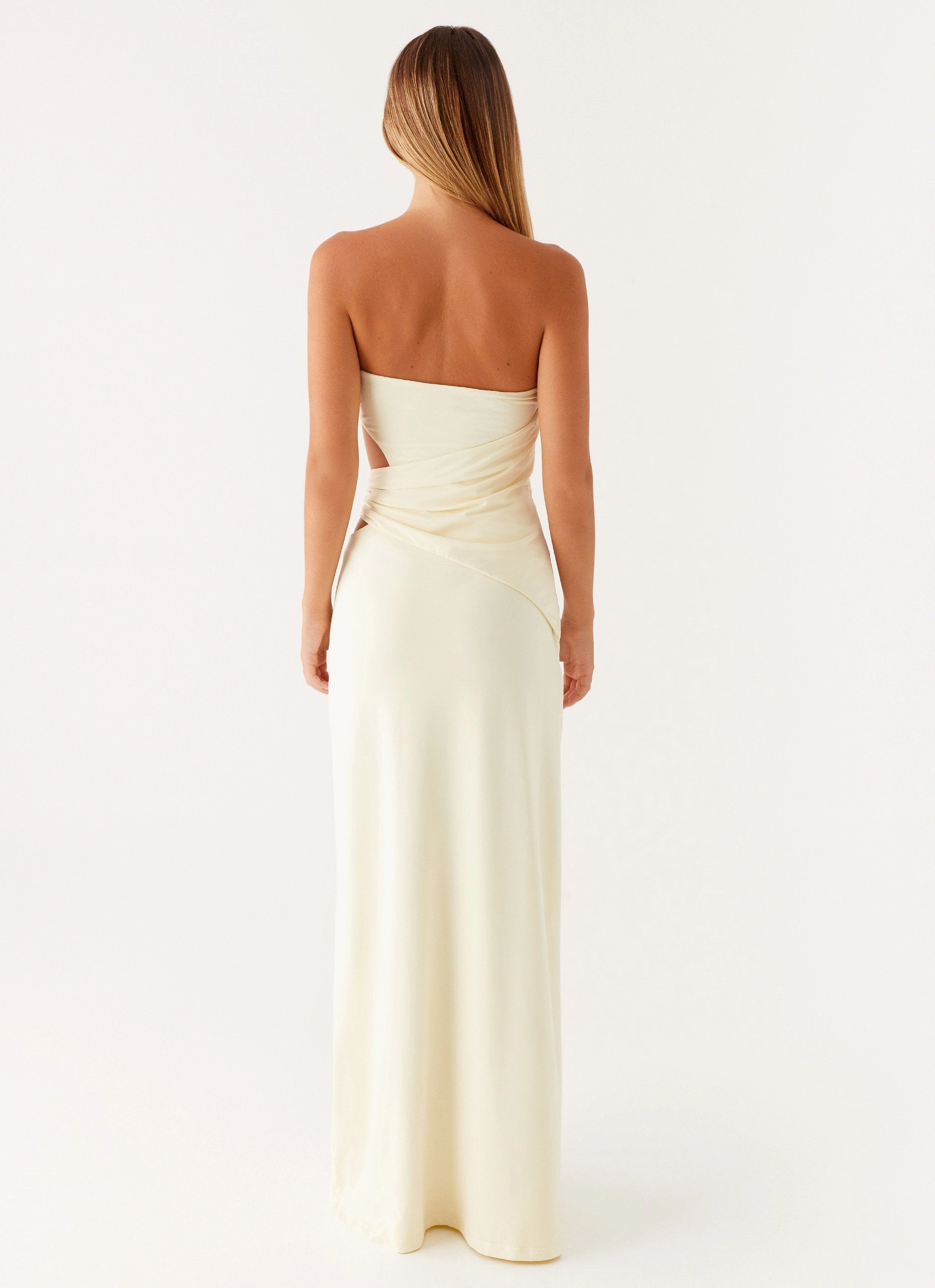 Anetta Maxi Dress - Yellow City-Style