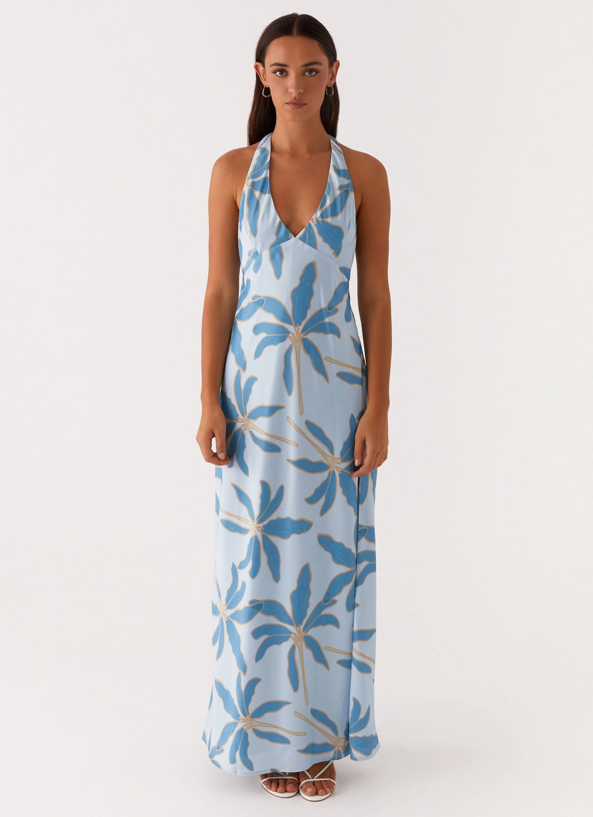 Bless Touch Boho Aesthetic Angie Maxi Dress - Opulent Blue