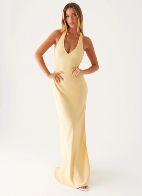 City Ready Angie Maxi Dress - Yellow