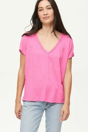 Anime - inspired Lizzy V-Neck Tee Comfortable Look Long Lasting Color