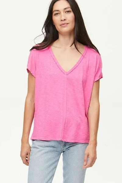 Anime - inspired Lizzy V-Neck Tee Comfortable Look Long Lasting Color
