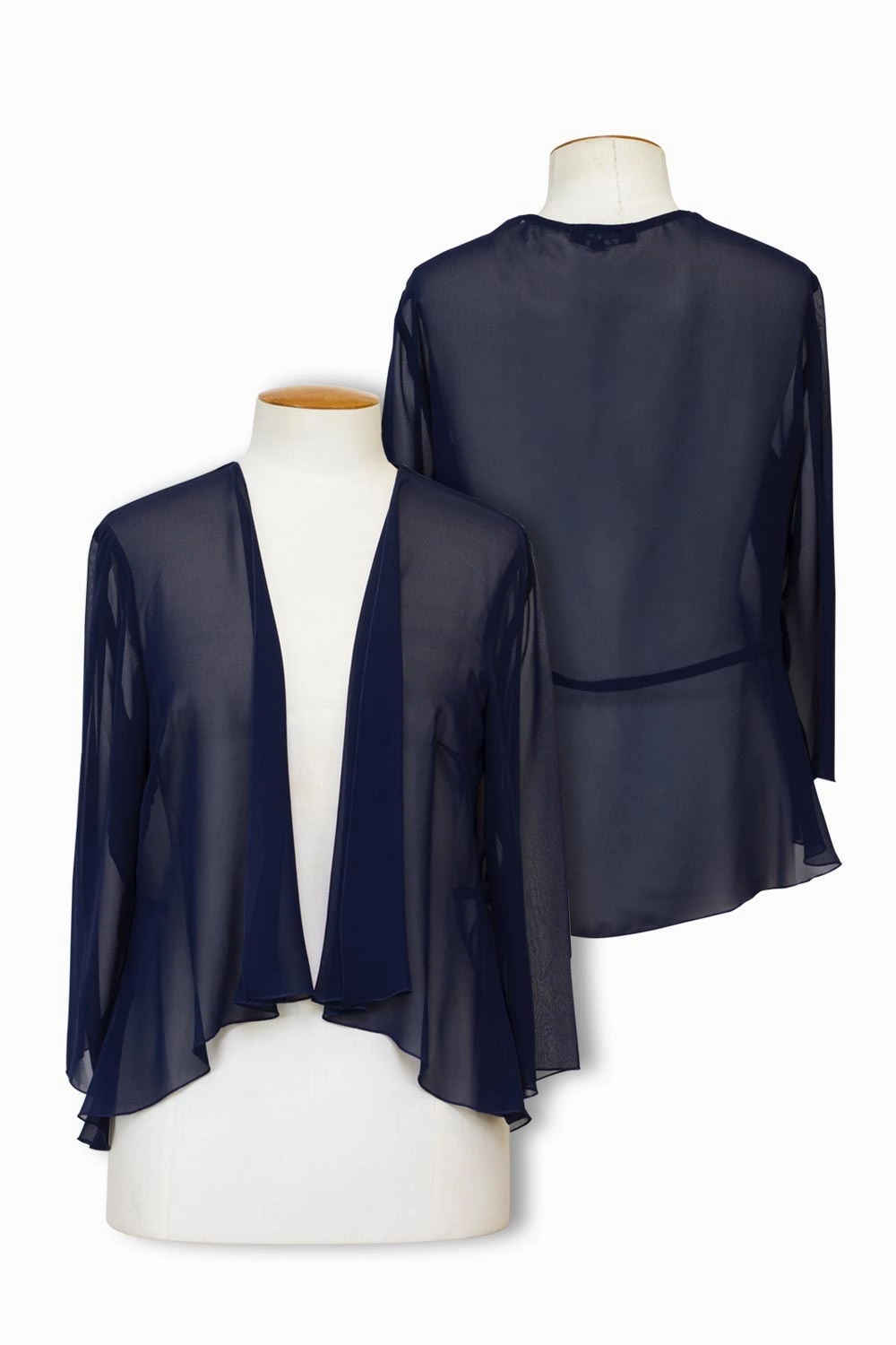 FlexibleHoodDesign Layla Jones - LJ0212 Calvin Klein Chiffon Jacket
