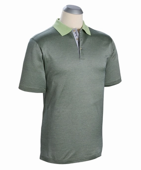 Heritage Italian Cotton Short-Sleeve Polo Fit Flex Quick Comfort