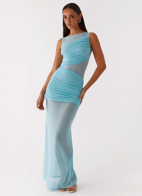 Apollo Maxi Dress - Aqua Comfortable and Fashionable