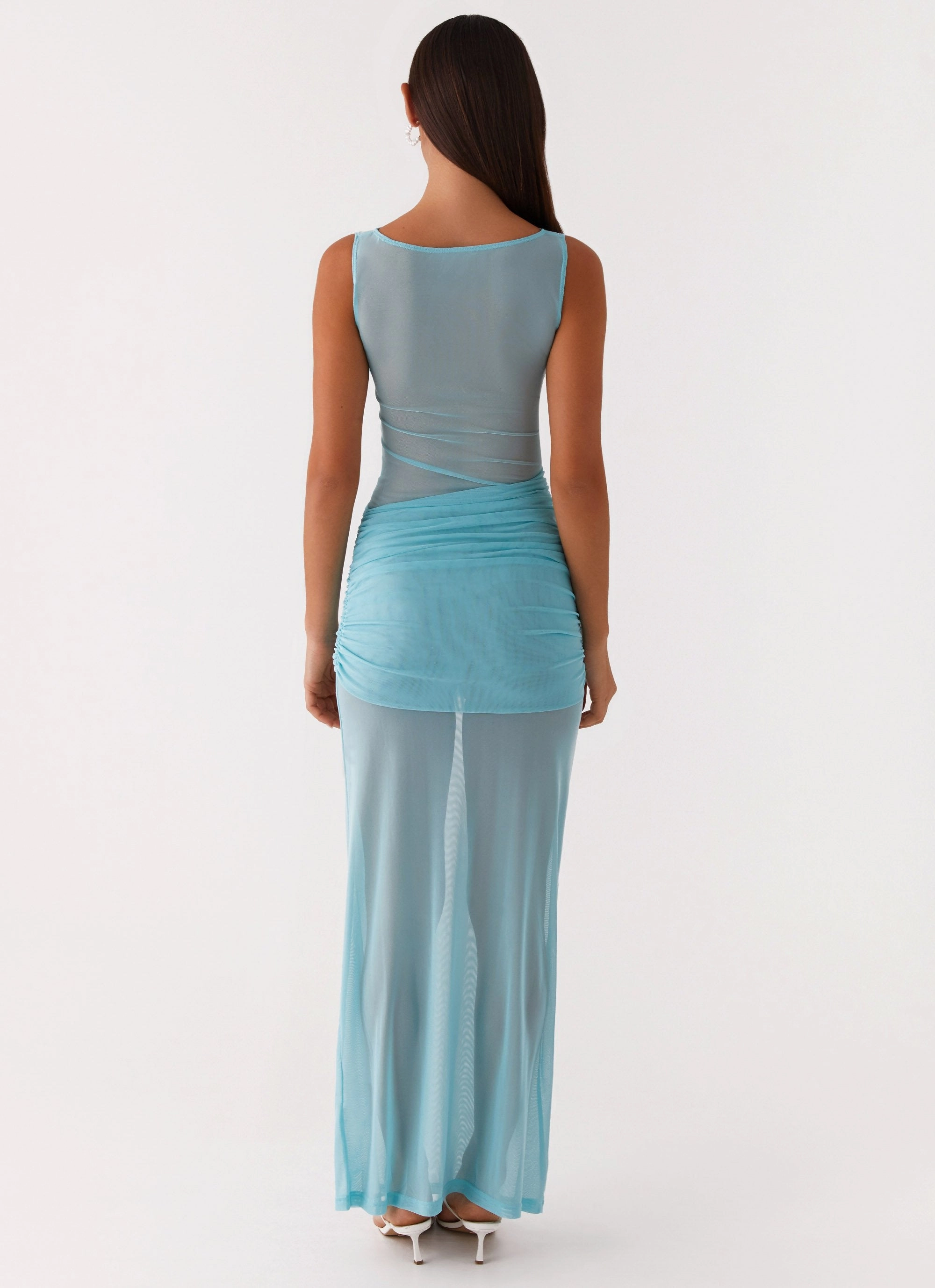 Urban Ready Date Nightwear Apollo Maxi Dress - Aqua
