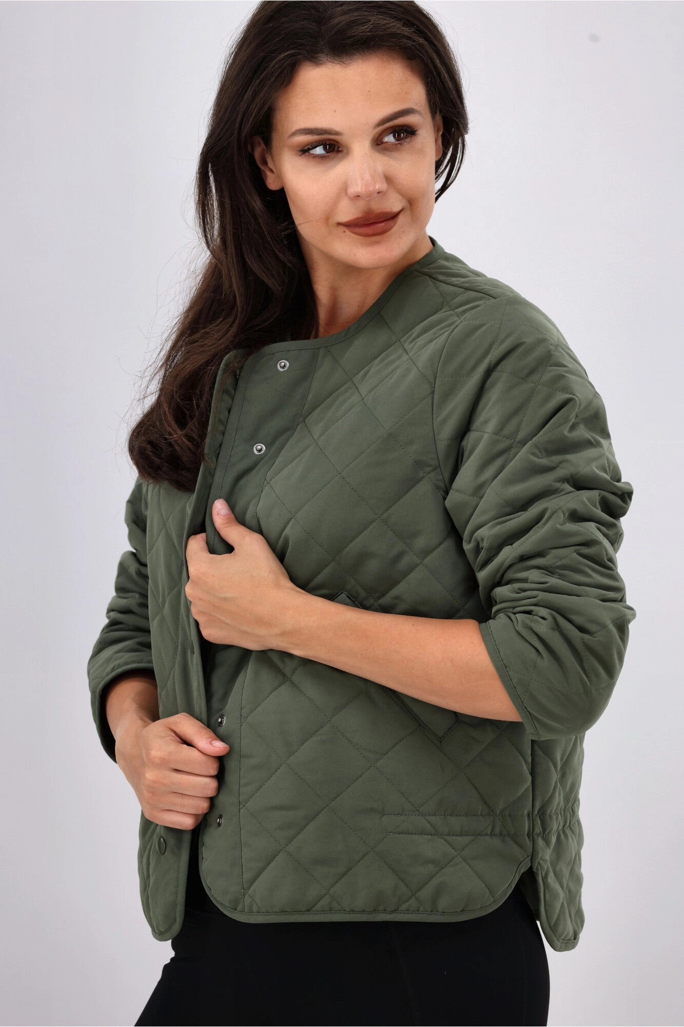 AS Colour Wo's Quilted Jacket Cypress Flexible Hem Adjustment Collapsible Packable Design