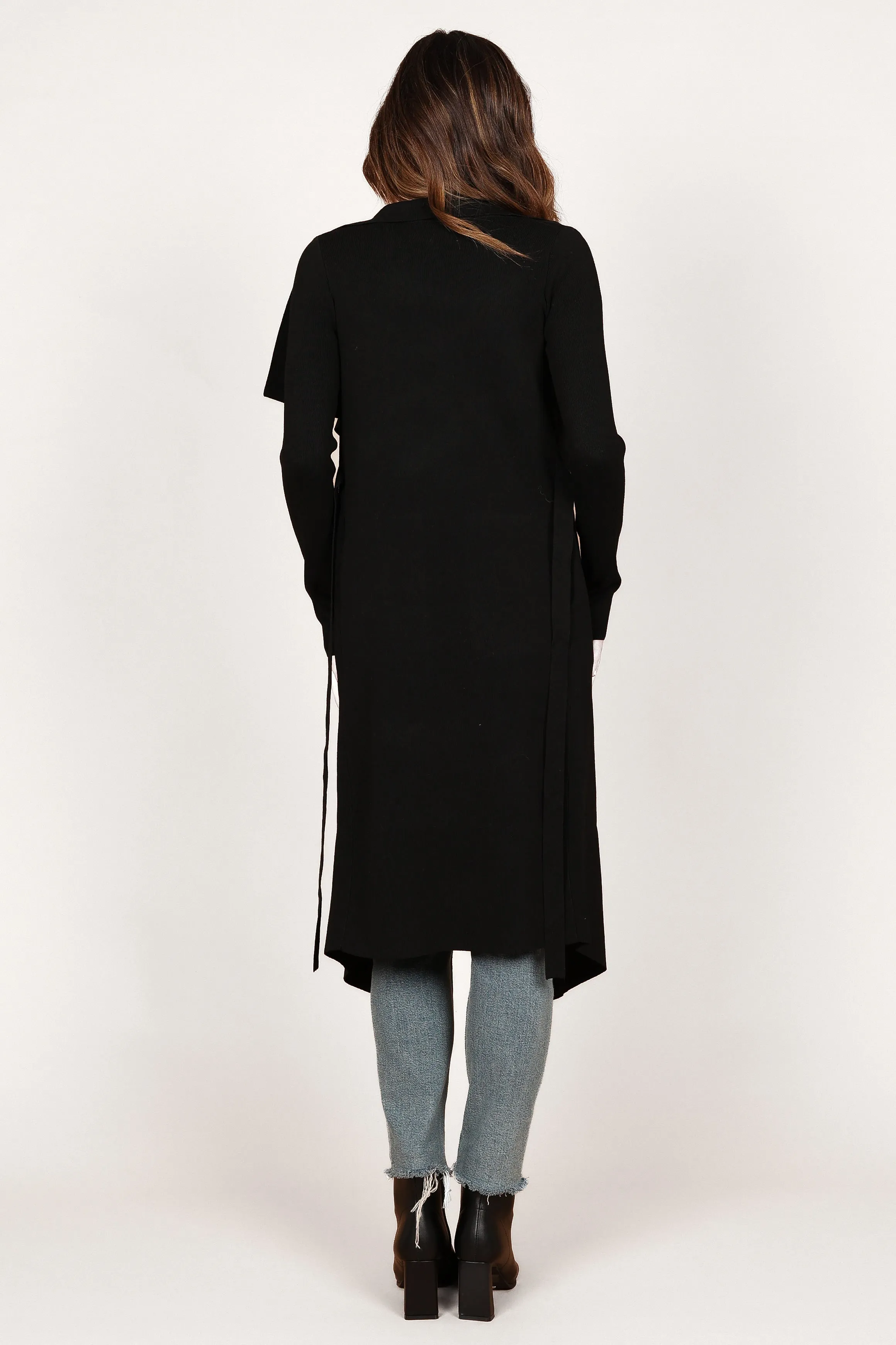 Audrina Cardigan - Black Warm Touch