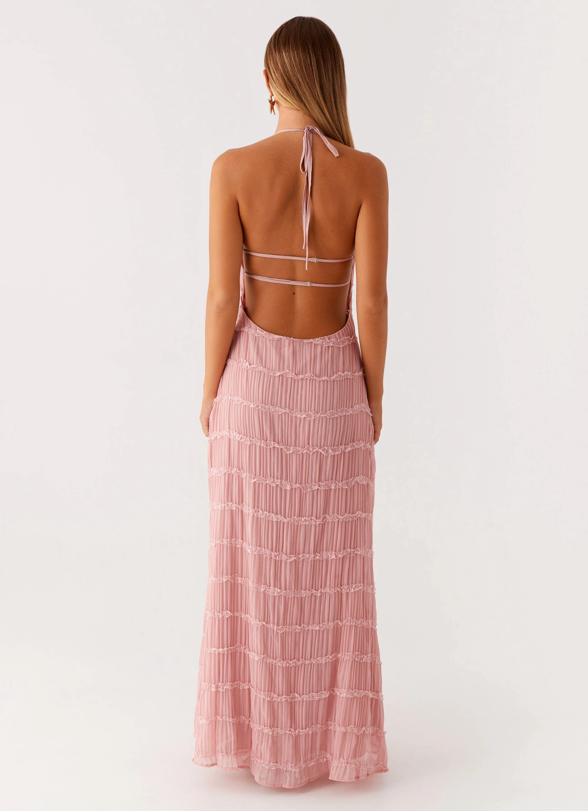Aullie Maxi Dress - Pink Urban appeal travel mode