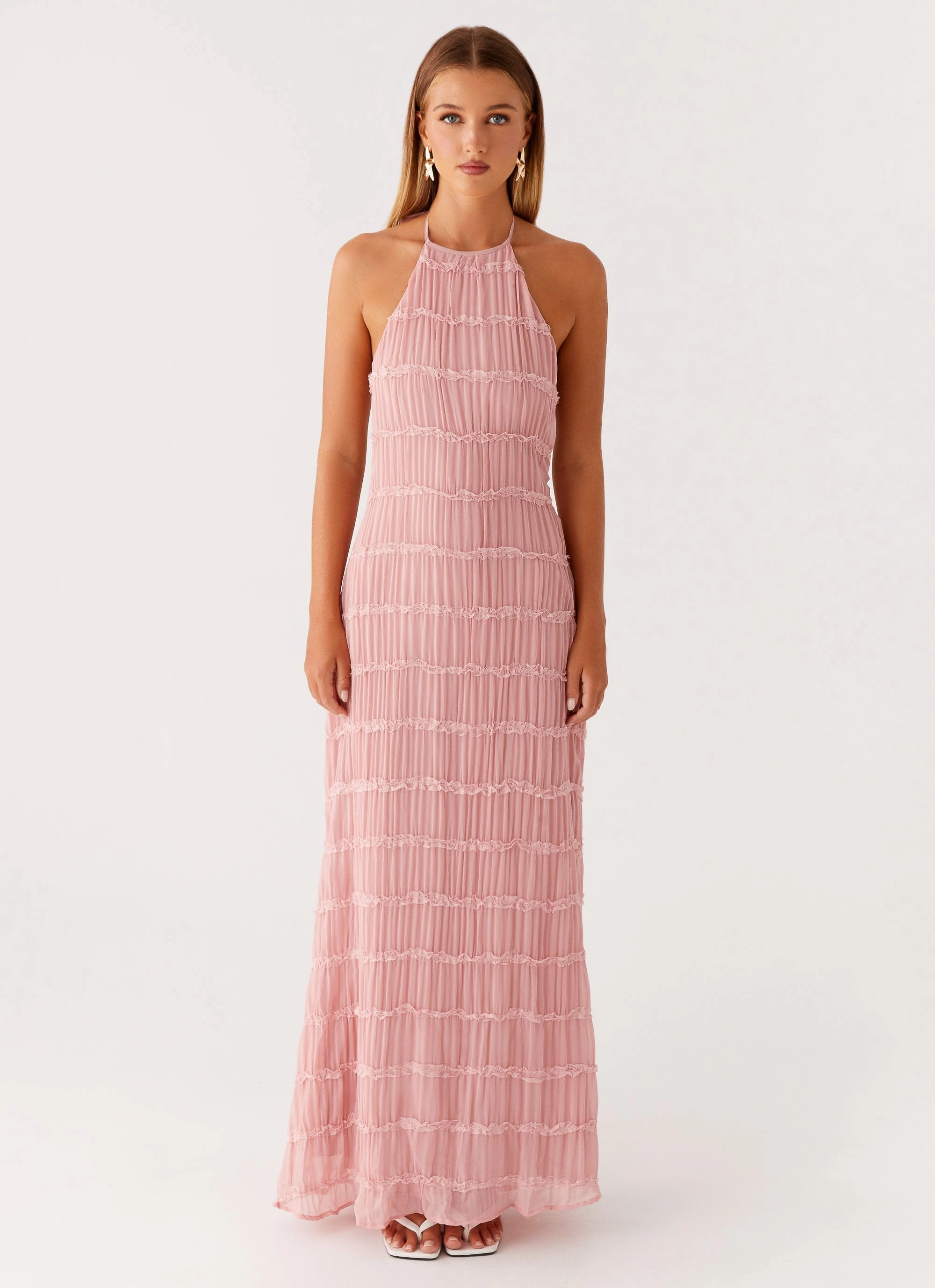 Weekend Favorite Aullie Maxi Dress - Pink