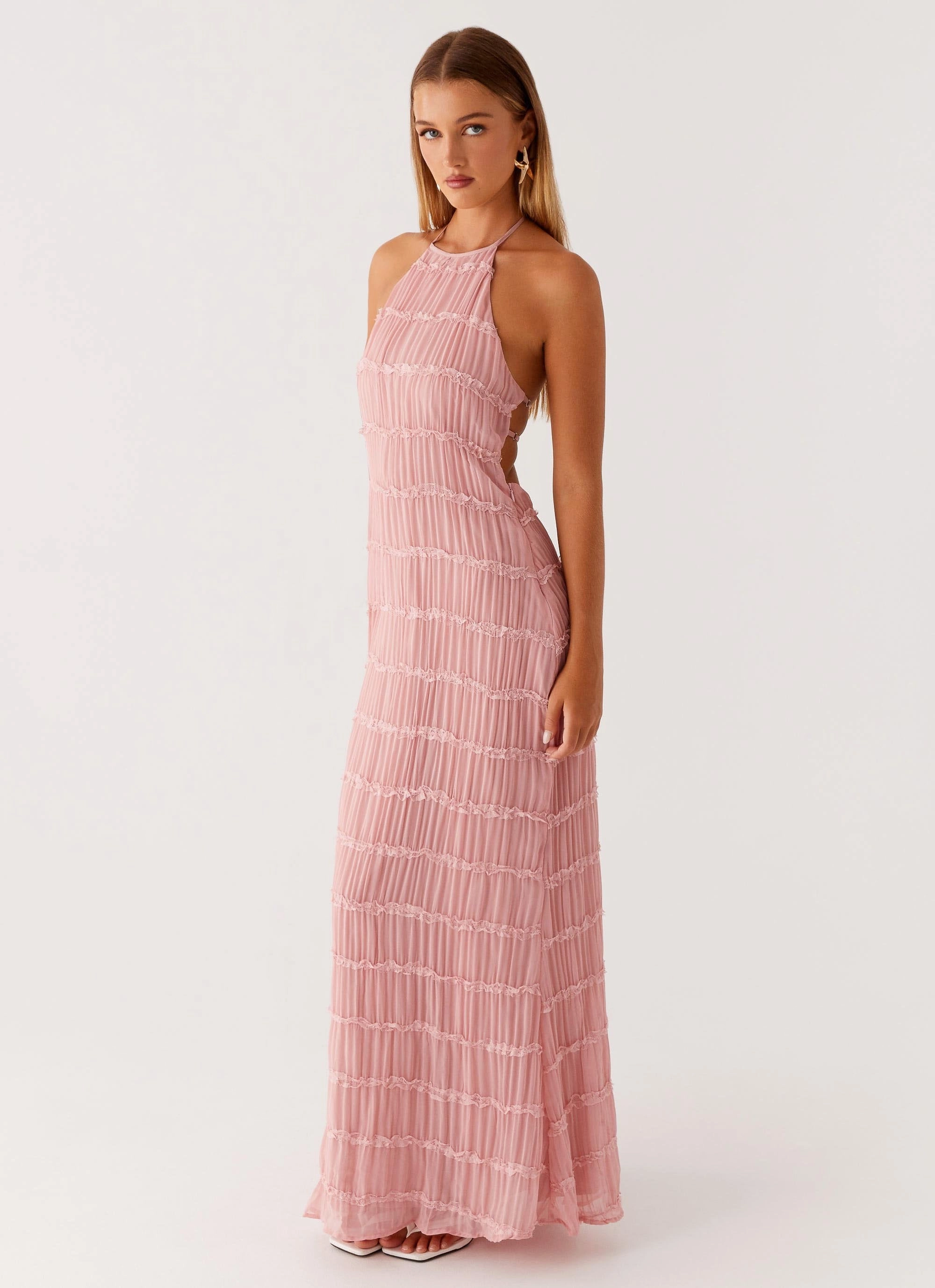 Bold Movement Aullie Maxi Dress - Pink