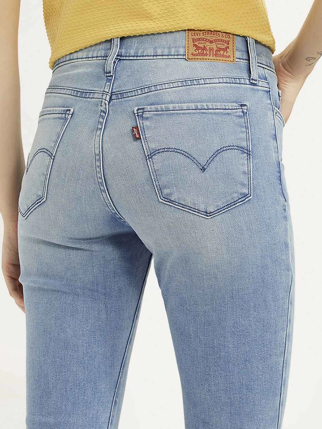 Soft Road Trip Youth Style Women's 315 Blue Flared Fit High Rise Jeans