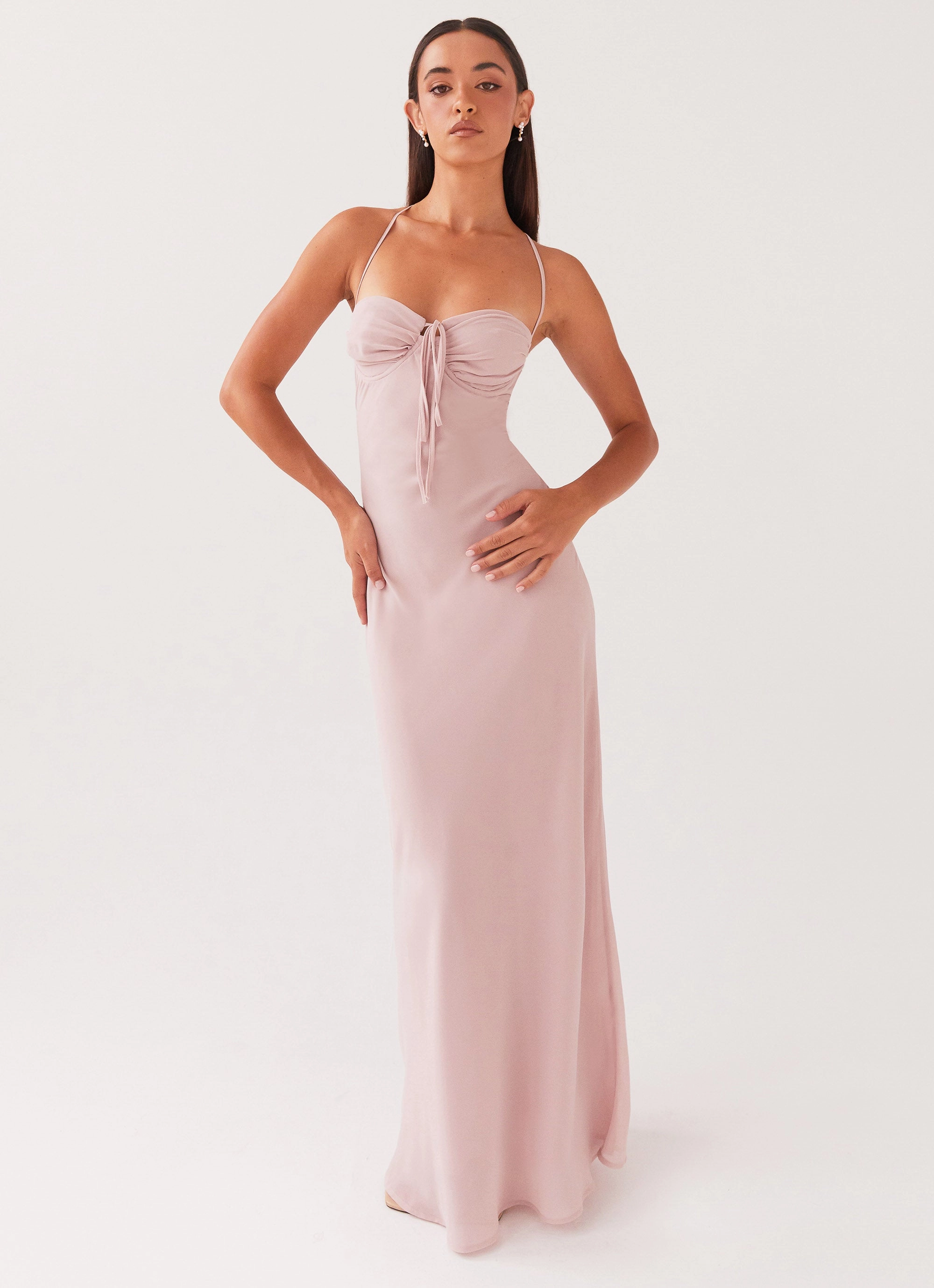 Anniversary-Event Aveline Maxi Dress - Mauve