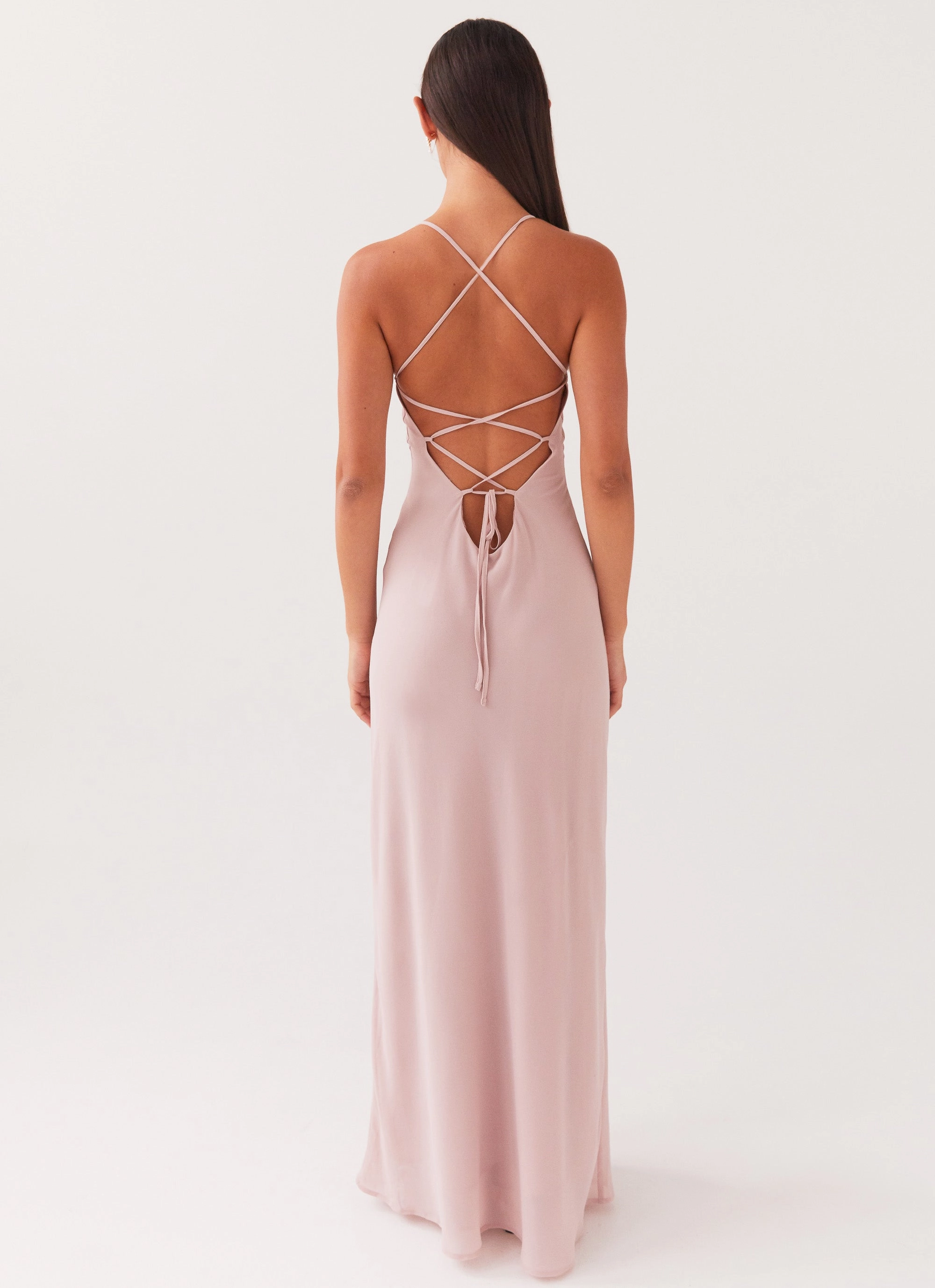 Aveline Maxi Dress - Mauve french chic