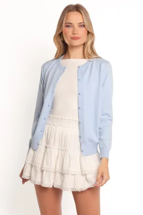 Butter Soft Finishing Bliss Cardigan - Pale Blue