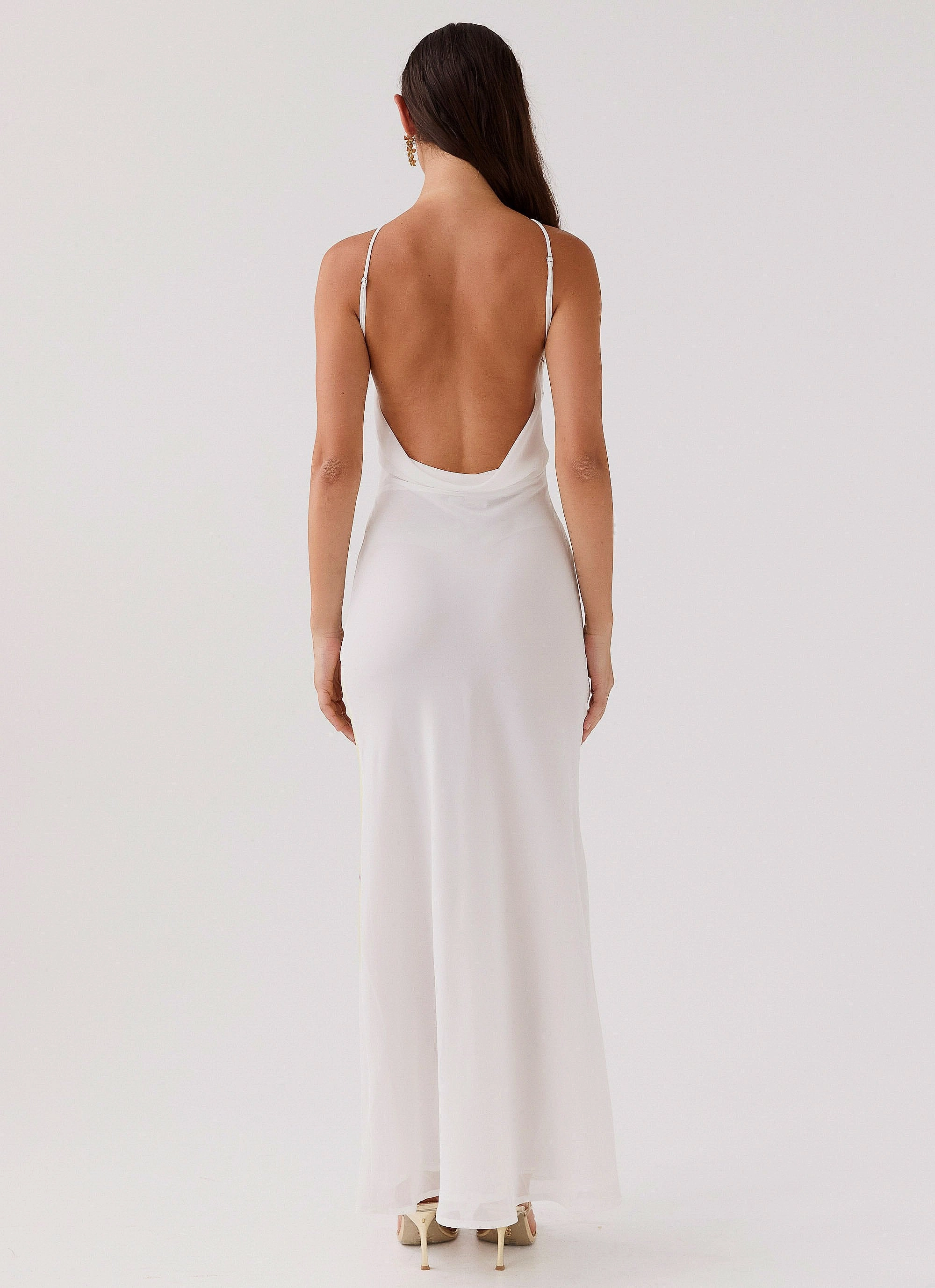 Blossom Hearts Maxi Dress - Hydrangea Lightweight-Comfort