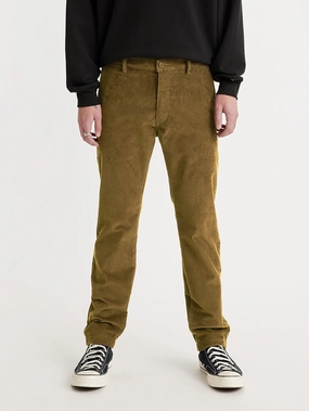 Zip-off legs Barrel Waist Men's Brown Slim Fit Chinos