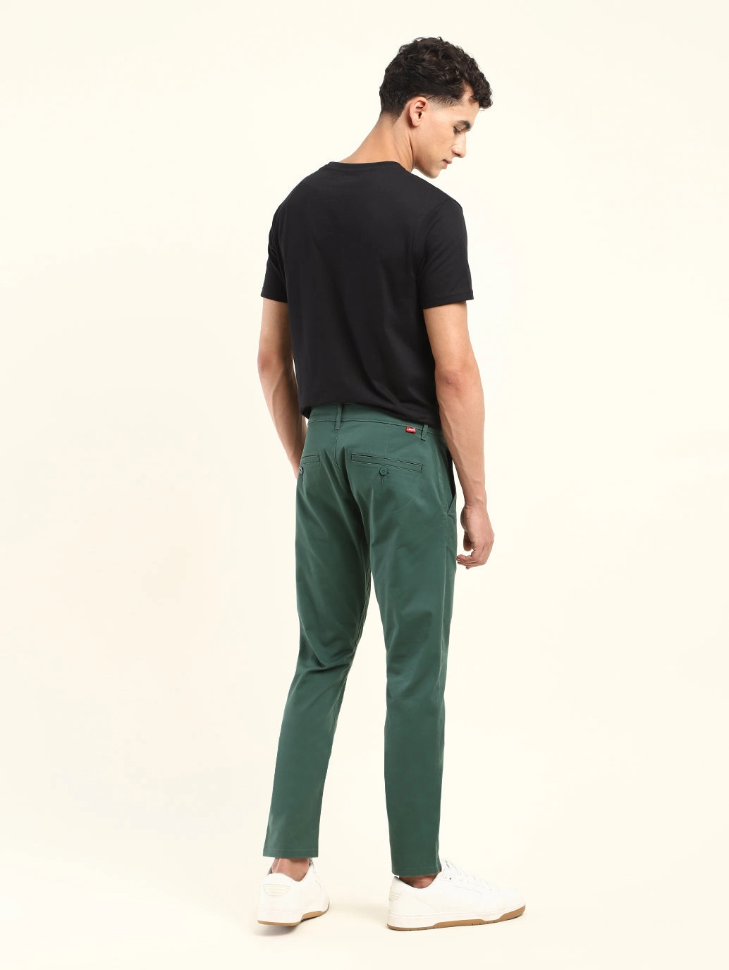 Men's 512 Slim Tapered Fit Green Chinos Workwear Breath Flex