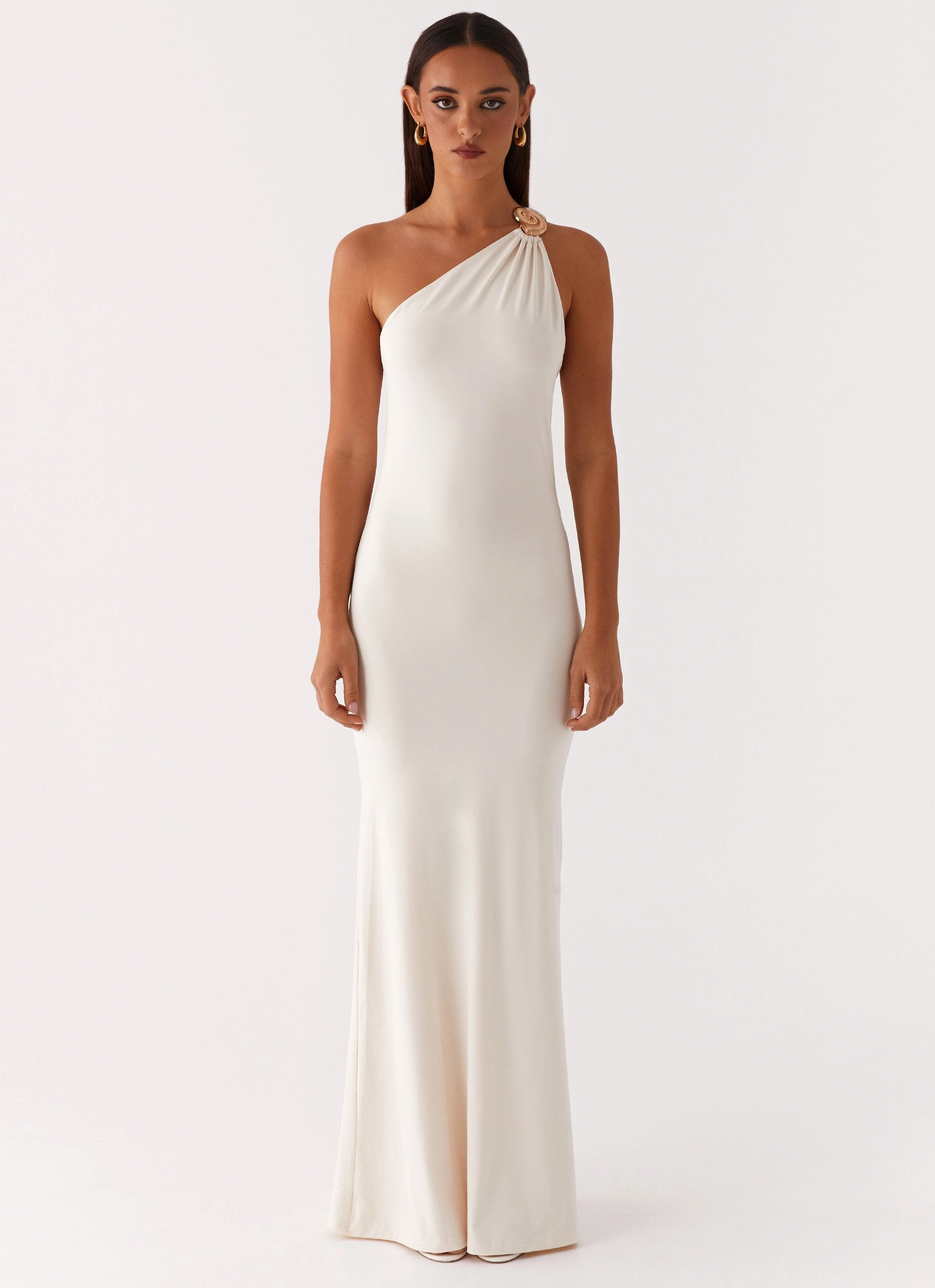 Infinity Maxi Dress - Ivory Street Elegance Dreamy Flow