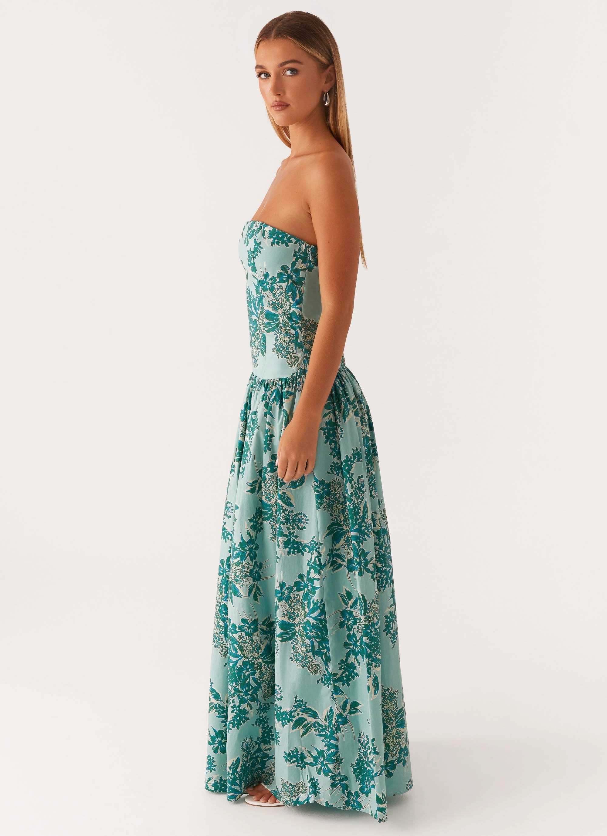 Luxe Wear Andorra Maxi Dress - Cloud Nine Floral