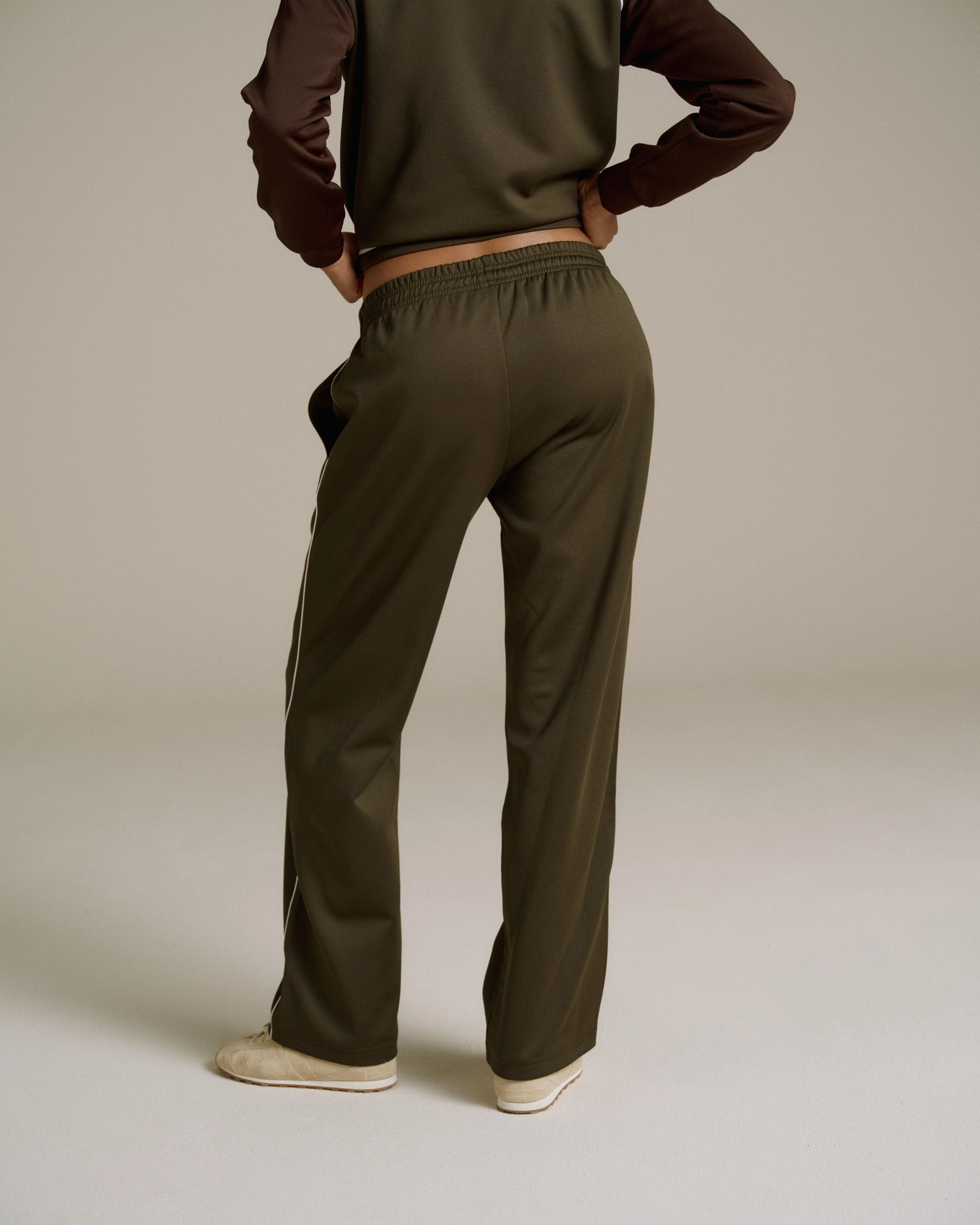 WindproofLayer Jersey Track Pant - Fern Green