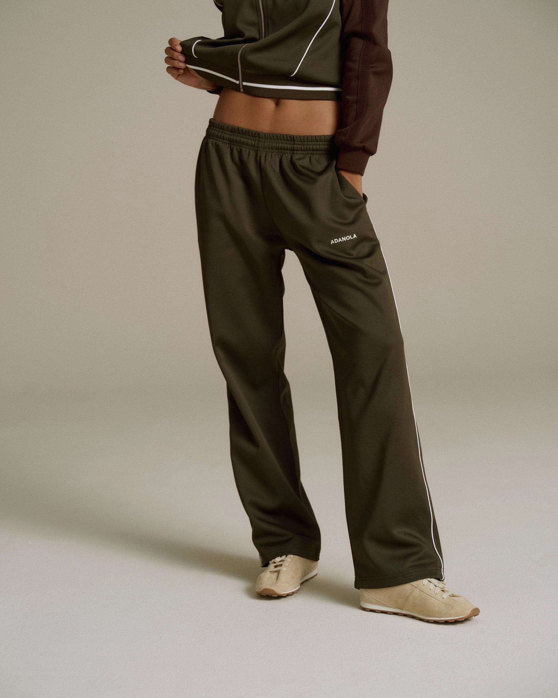 Jersey Track Pant - Fern Green Soft Design