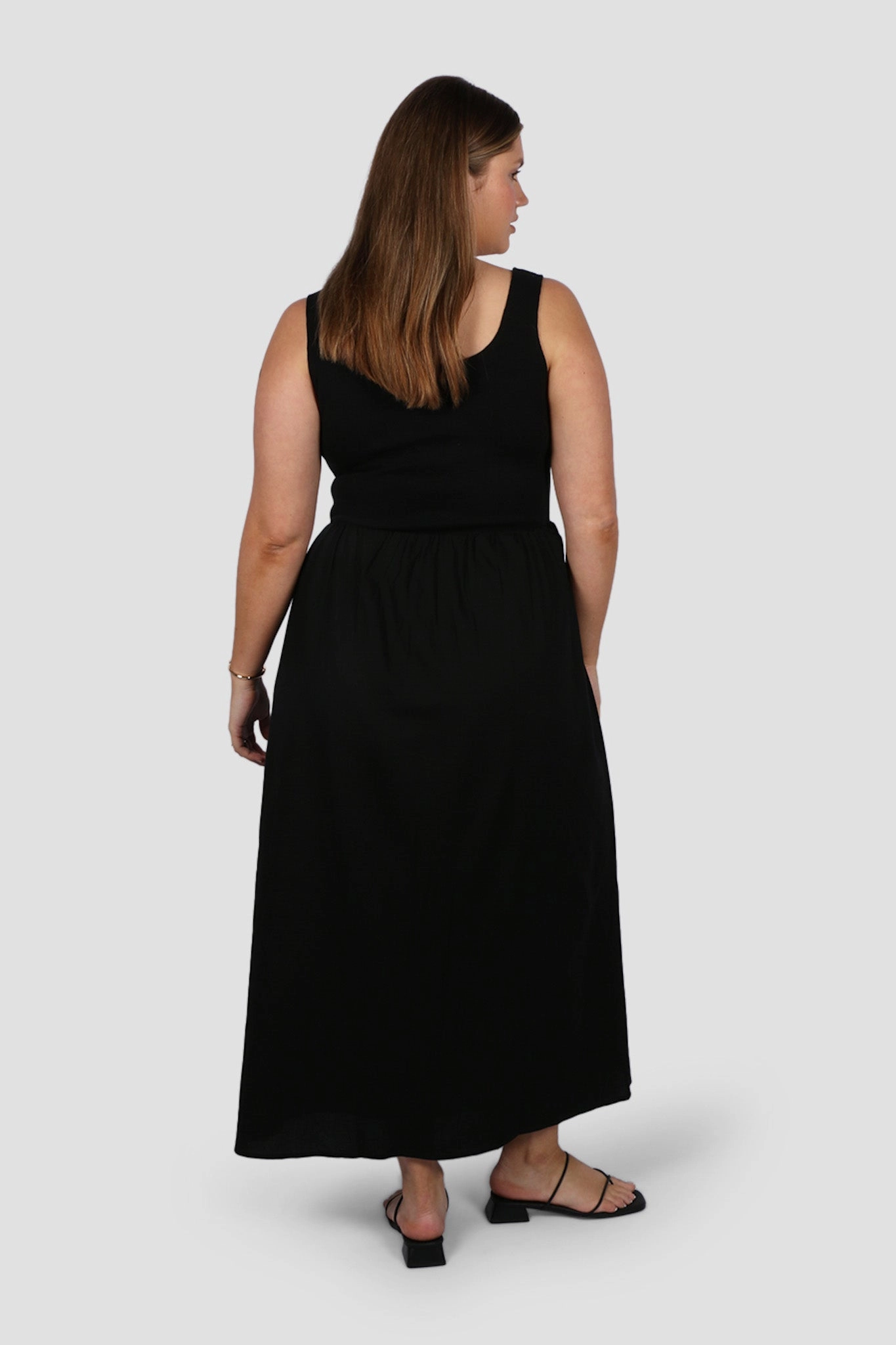 Polished Details Fashionable appearance MYRA DRESS BLACK