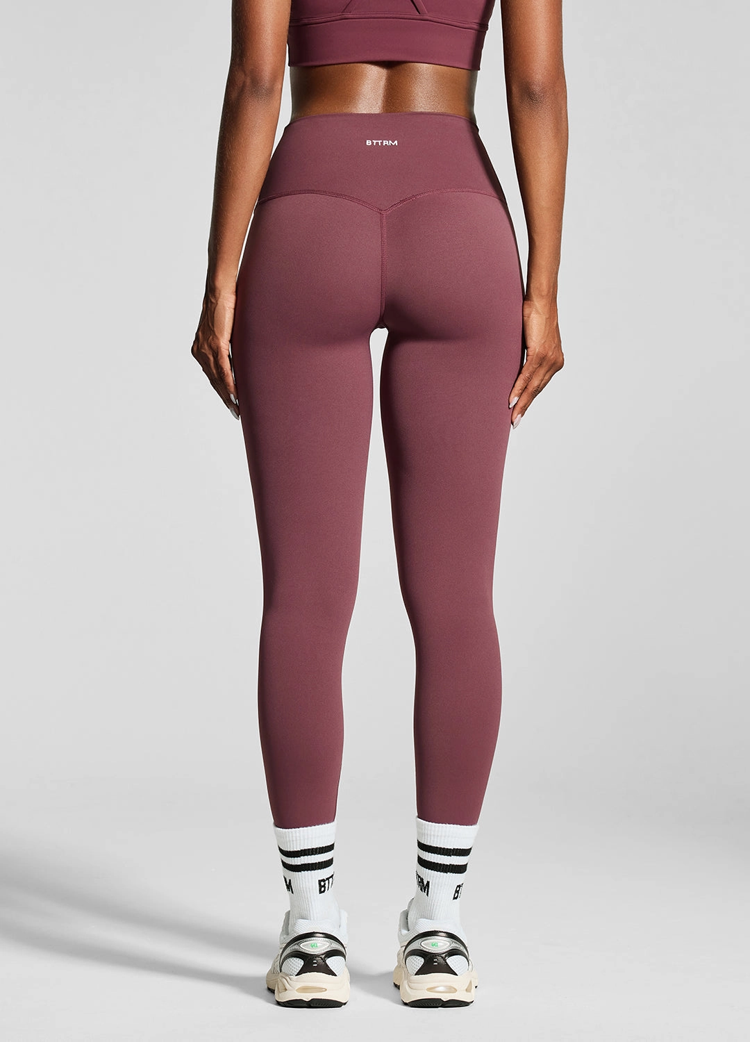 Burgundy ? Leggings elastic waistband Studio Practice Comfort Seeker