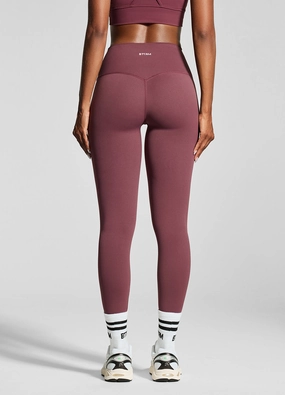 Burgundy ? Leggings elastic waistband Studio Practice Comfort Seeker