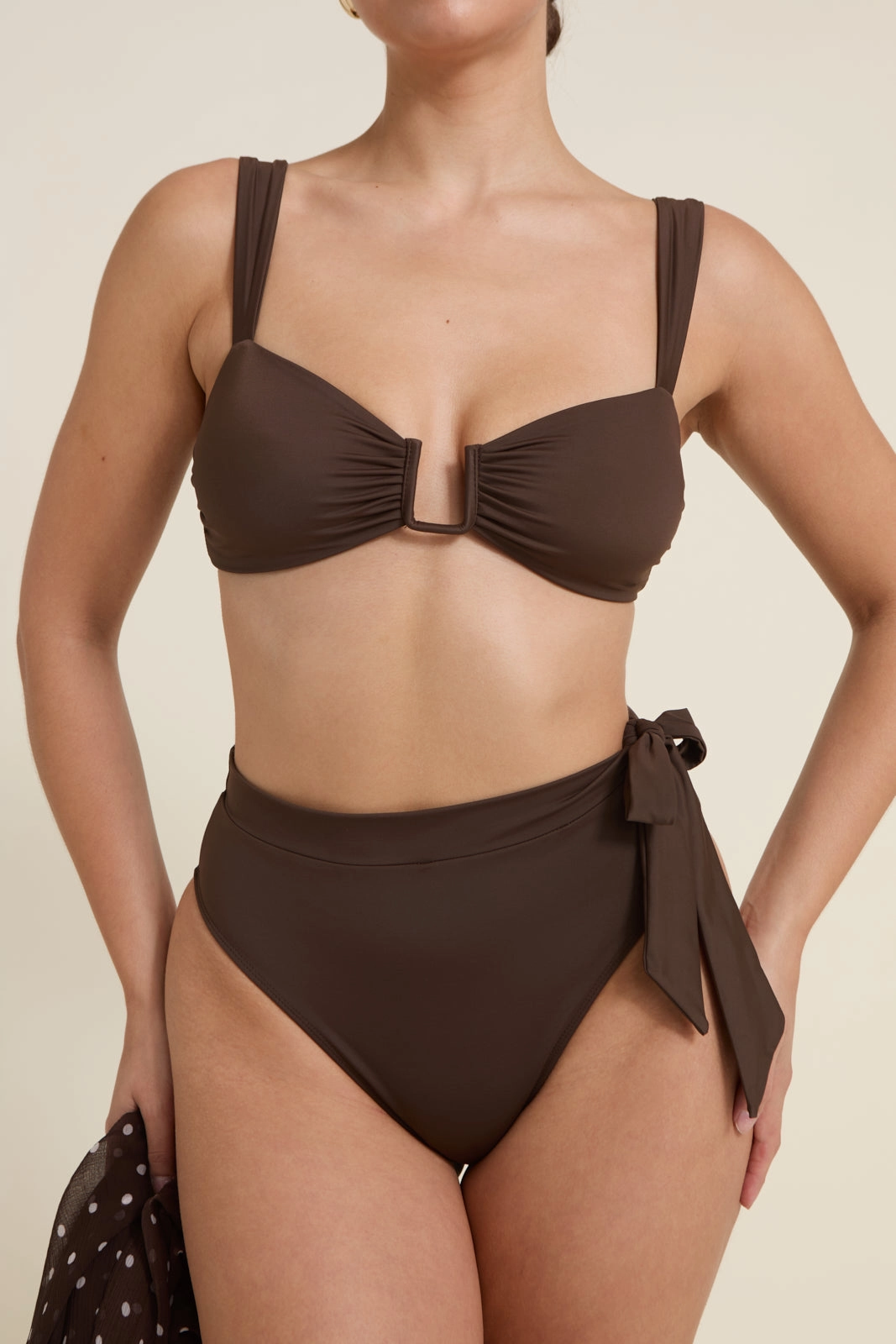 Relaxing Fashion Cannes Top - Espresso