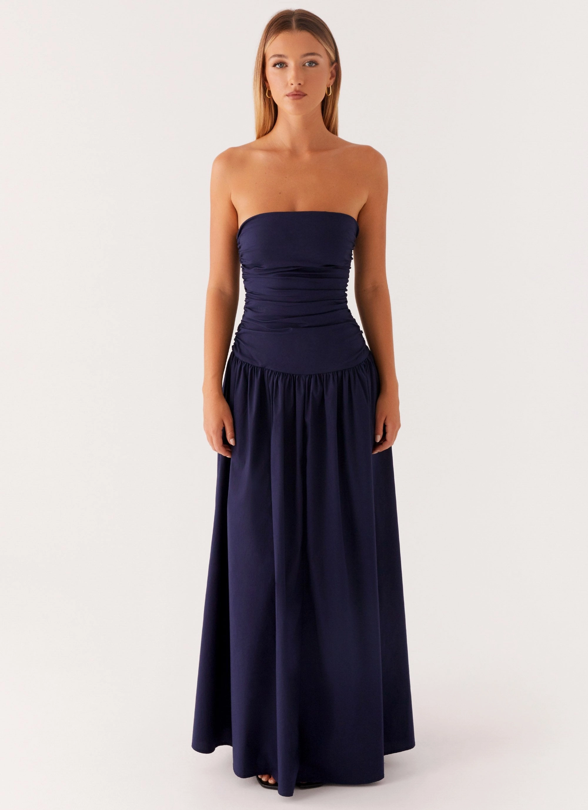 Carmel Maxi Dress - Navy Fresh Motion