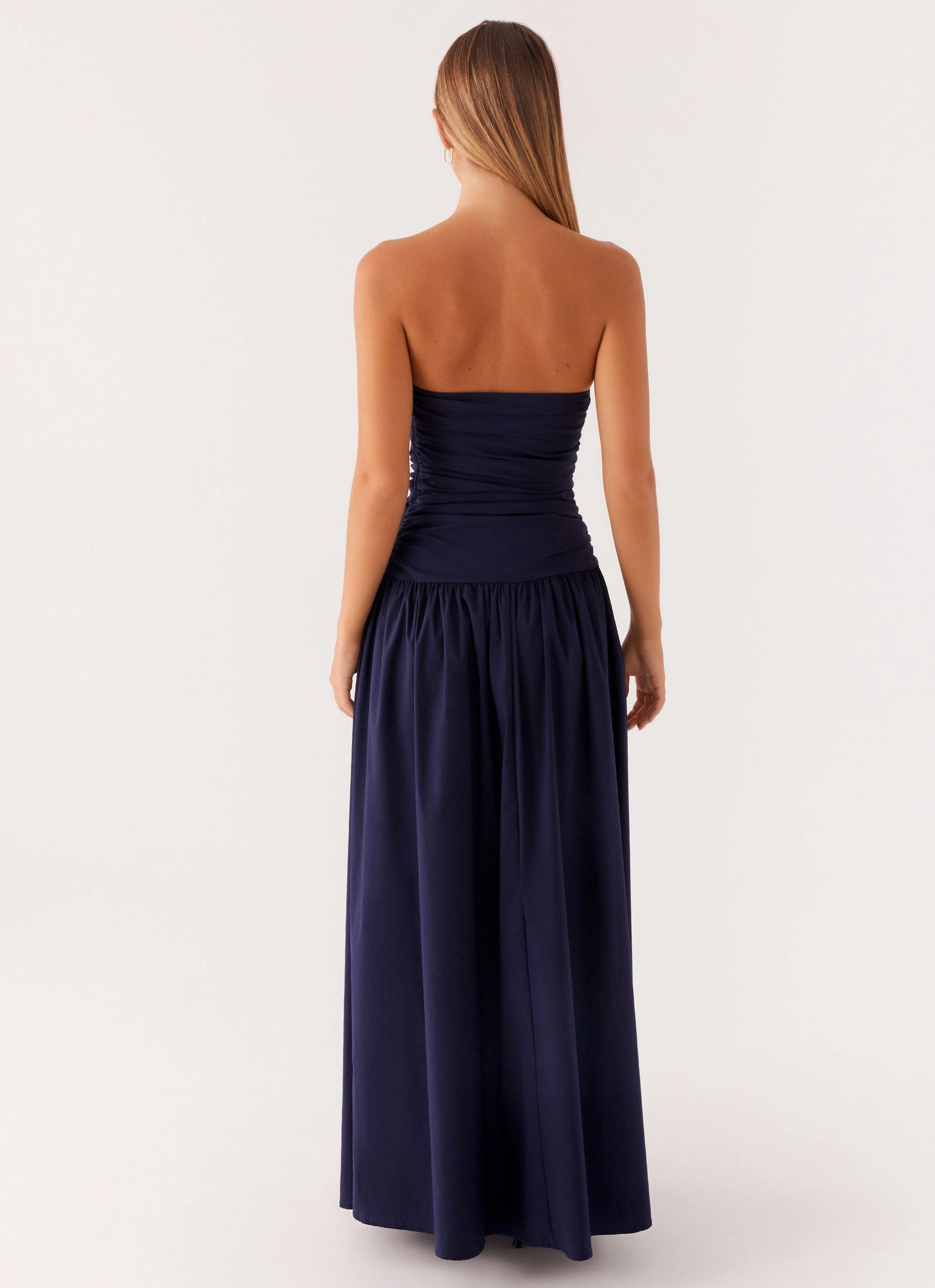 Mood Booster Carmel Maxi Dress - Navy