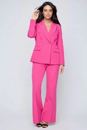 Tear Resistant Knit Carre Noir - 5618 Tailored Blazer