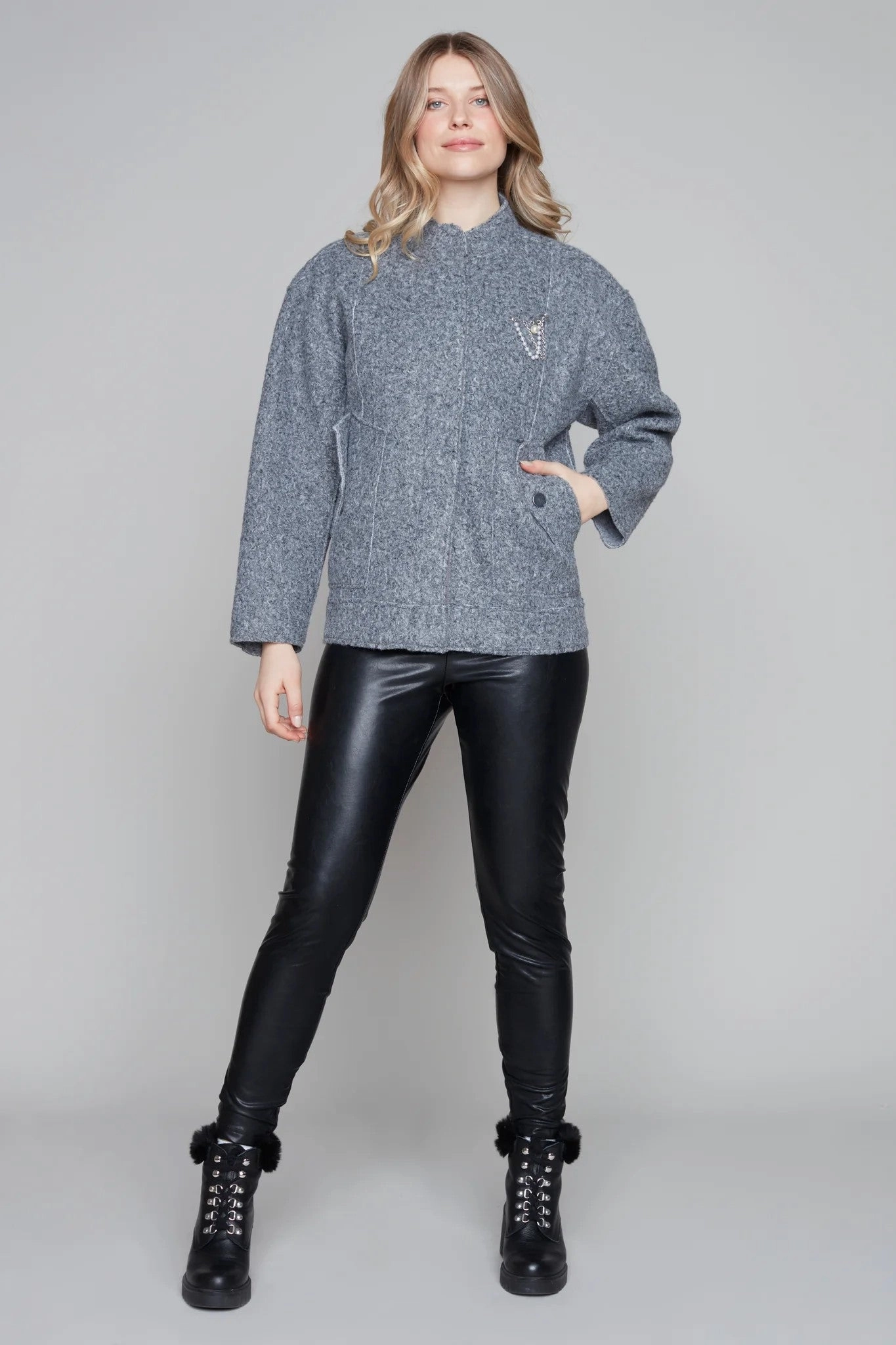 Carre Noir - 7571 Badge of Honour Jacket Articulated Knees