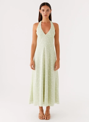 Flattering Comfort Wear Francesca Midi Dress - Sage
