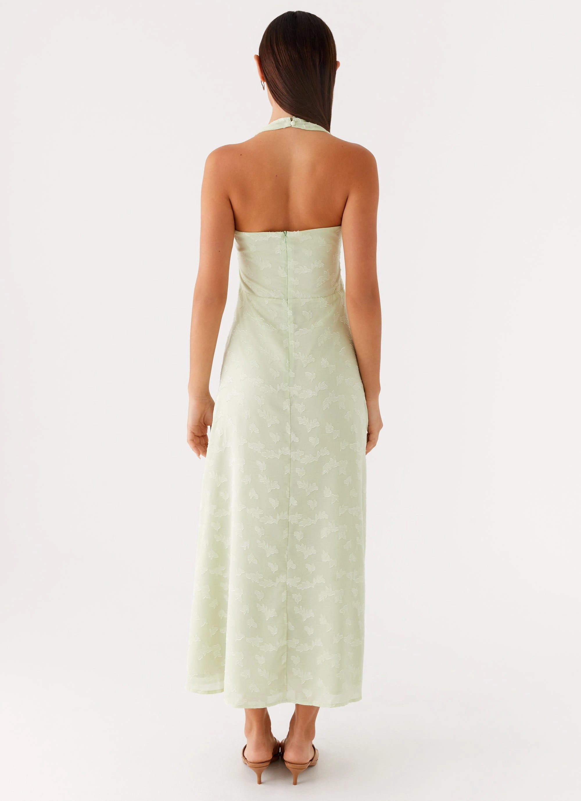 Fit Base Subtle Flow Francesca Midi Dress - Sage