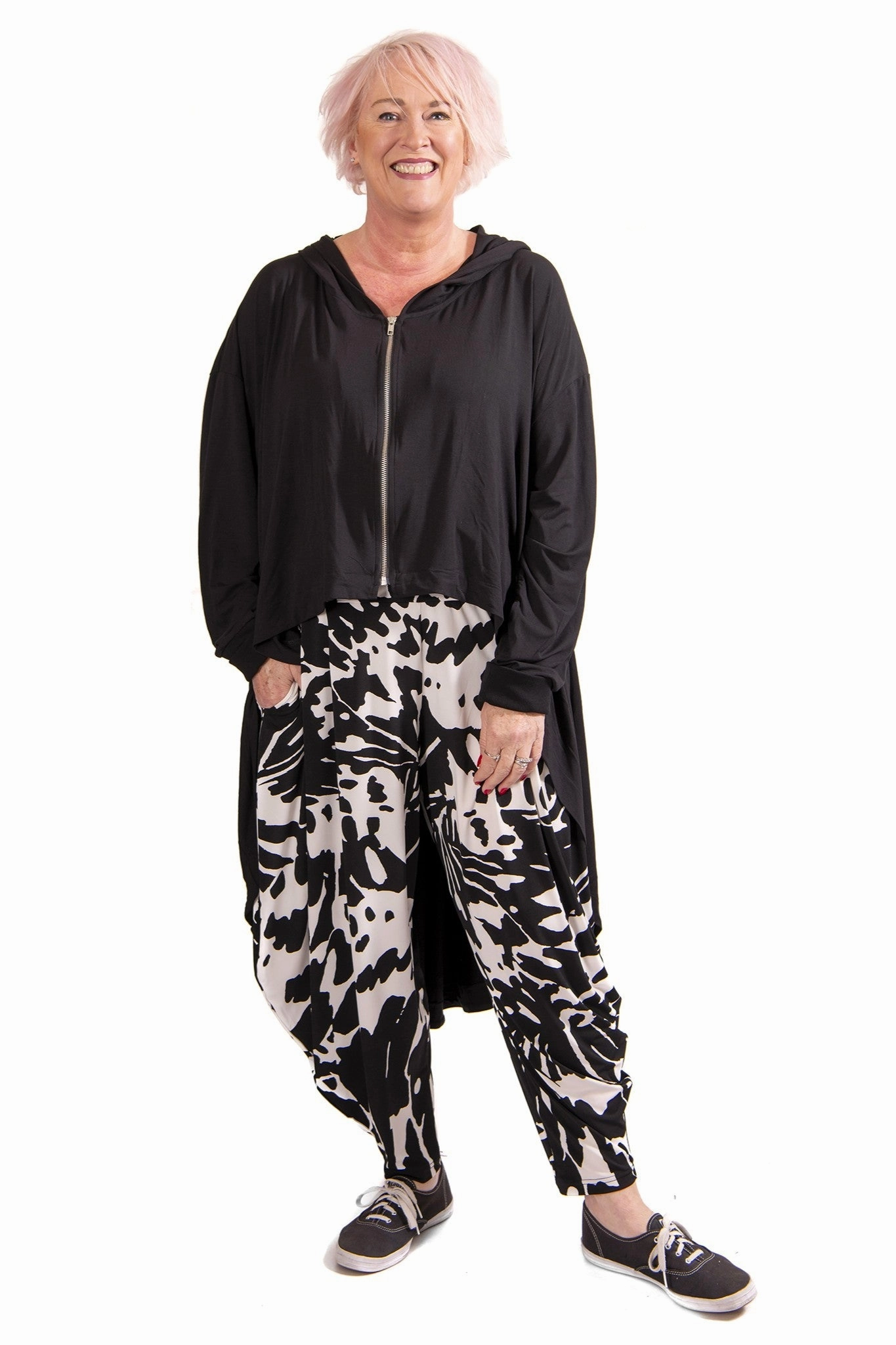 Smooth Glide Fasteners Stylish Daily Fit Cascade Hood