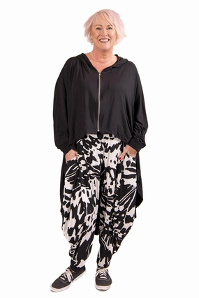 Weatherproof Zipper Cascade Hood