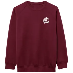 Vintage CMA Benchmark Crew - Maroon product jewelry adornment shiny accents