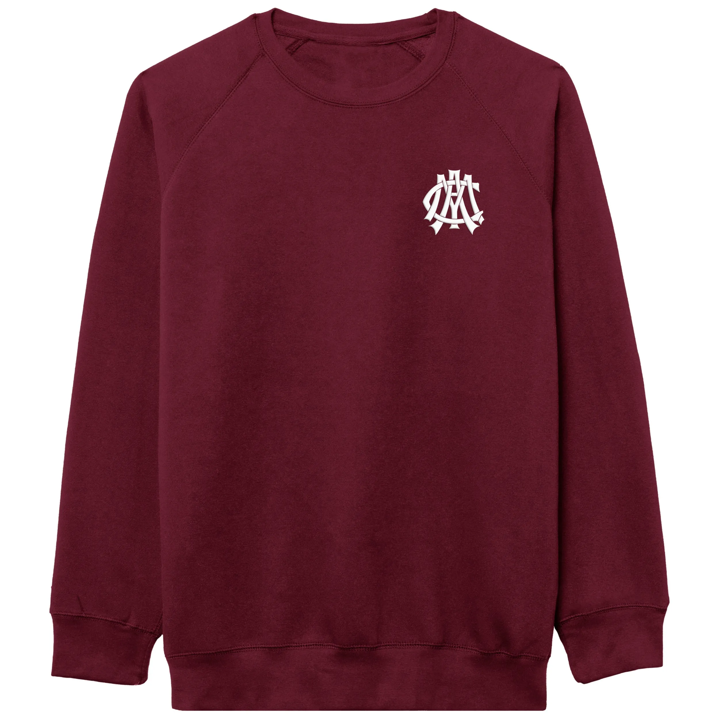 Vintage CMA Benchmark Crew - Maroon product shipping