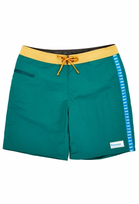 energetic look Patagonia Men's Wavefarer Boardshorts - 19 in. - Conifer Green